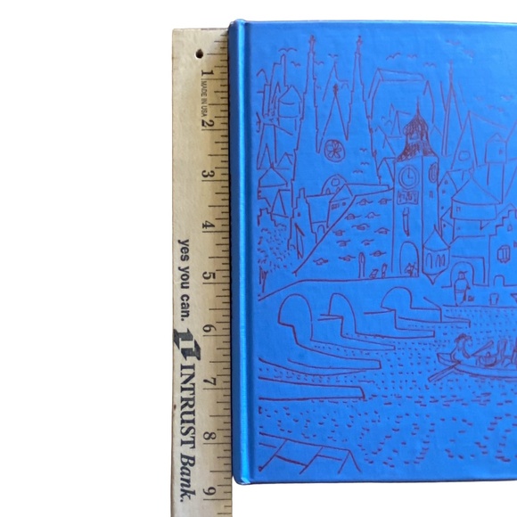 Sun Dial Press 1946 Blue The Blue Danube Vintage Illustrated Hardcover OS - Picture 12 of 12
